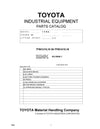 Toyota 7FBCU15, 18 30-7FBCU15, 18 Forklft Parts Manual