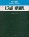 Toyota 5FBE10-18 Forklift Service Repair Manual