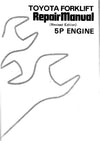 Toyota 5P Engine Service Repair Manual