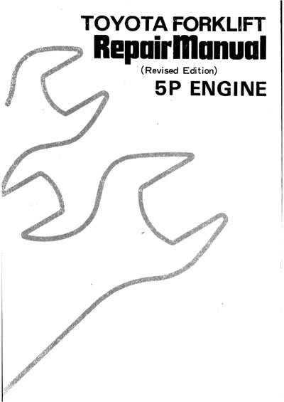 Toyota 5P Engine Service Repair Manual