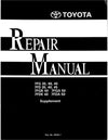 Toyota 7FG35 40 45 7FD35 40 45 7FGK40 7FGA50 7FDK40 7FDA50 Supplement Forklift Service Repair Manual