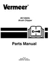 Vermeer BC1000 XL Brush Chipper Parts Manual