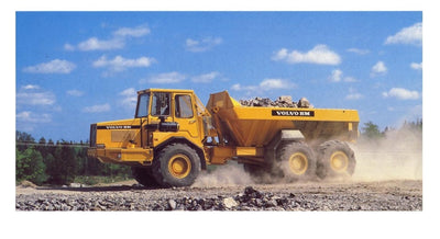 Volvo 5350 BM Articulated Hauler Parts Manual