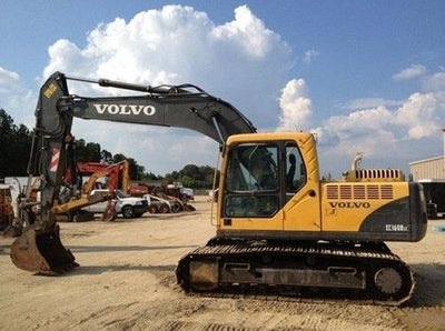 Volvo EC160B NLC Excavator Parts Manual