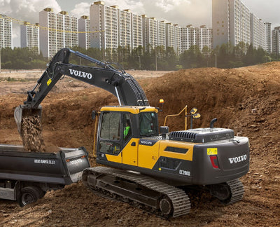 Volvo EC200B Excavator Parts Manual