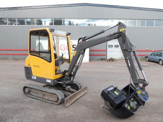 Volvo EC20B XT Compact Excavator Parts Manual