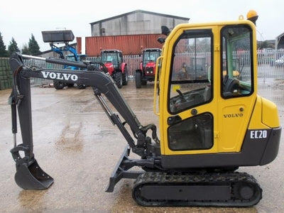 Volvo EC20B XT Compact Excavator Service Repair Manual