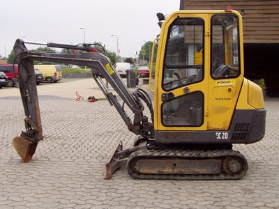 Volvo EC20 XTV Compact Excavator Parts Manual