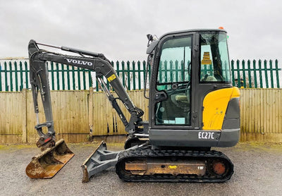 Volvo EC27C Compact Excavator Parts Manual