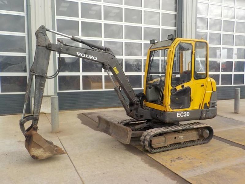 Volvo EC30 Compact Excavator Service Repair Manual – Heavy Equipment Manual