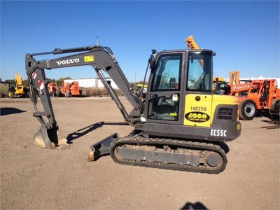 Volvo EC55C Compact Excavator Parts Manual