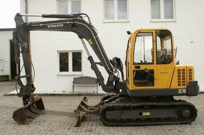 Volvo EC70C Compact Excavator Parts Manual