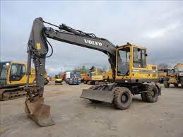 Volvo EW150 Akerman Excavator Parts Manual