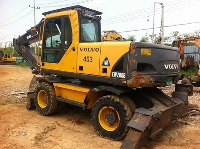 Volvo EW200B Excavator Parts Manual