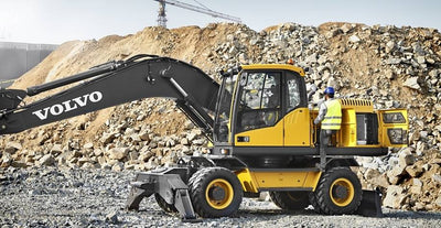 Volvo EW205D Excavator Parts Manual