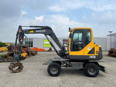 Volvo EW55B Compact Excavator Parts Manual