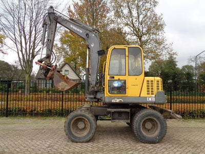 Volvo EW70 Compact Excavator Parts Manual