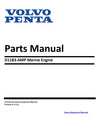 Download Volvo Penta D11B3-AMP Parts Manual