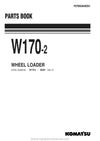 Komatsu W170-2(JPN) Wheel Loader Parts Manual SN 60001-UP