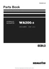 Komatsu WA200-5(THA)-C Wheel Loader Parts Manual SN C10004-UP