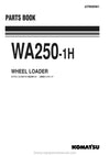 Komatsu WA250-1(DEU) Wheel Loader Parts Manual SN H20051-UP