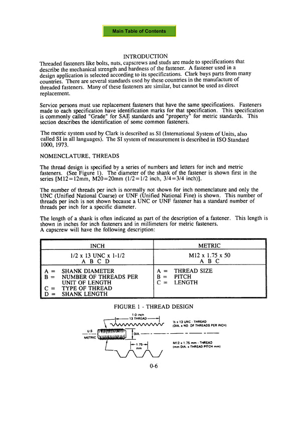 Clark WP 40 (SM-611) Forklift Service Repair Manual - PDF Download