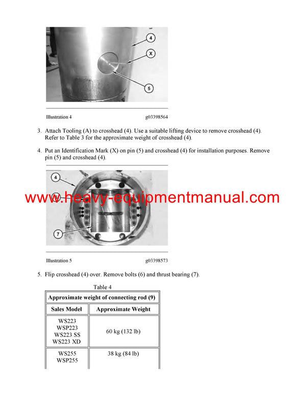 DOWNLOAD CATERPILLAR WS223 PUMP SERVICE REPAIR MANUAL SR3