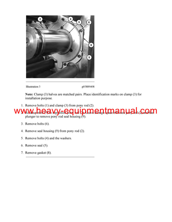 DOWNLOAD CATERPILLAR WS255 SS PUMP SERVICE REPAIR MANUAL BM5
