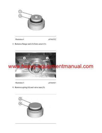 DOWNLOAD CATERPILLAR WSF063 PUMP FLUID END SERVICE REPAIR MANUAL TE4
