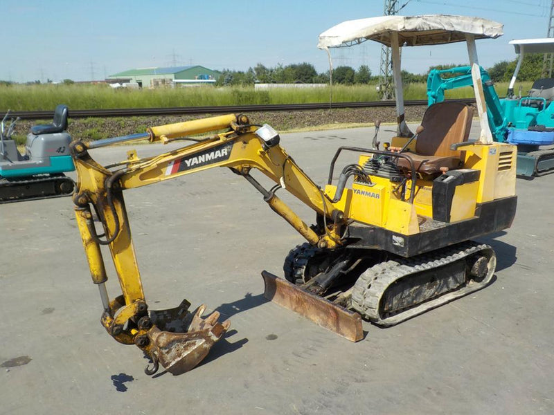 Yanmar YB121 Excavator Hydraulic Diagram Manual