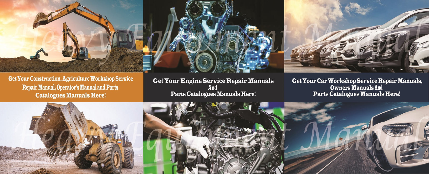 Repair Manuals, Manuals, Factory Service Manuals PDF Download