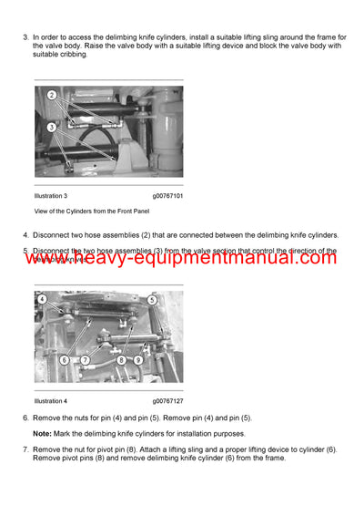 DOWNLOAD CATERPILLAR HH55 HARVESTER HEAD SERVICE REPAIR MANUAL CFS