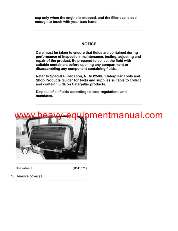 DOWNLOAD CATERPILLAR CB-22B COMPACTOR SERVICE REPAIR MANUAL 2B2