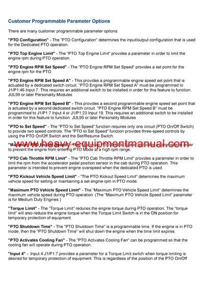 DOWNLOAD CATERPILLAR 3126E TRUCK ENGINE SERVICE REPAIR MANUAL HEP