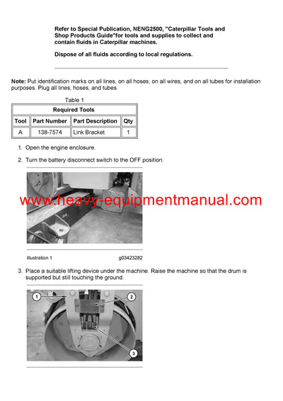 DOWNLOAD CATERPILLAR CB-36B COMPACTOR SERVICE REPAIR MANUAL XSB