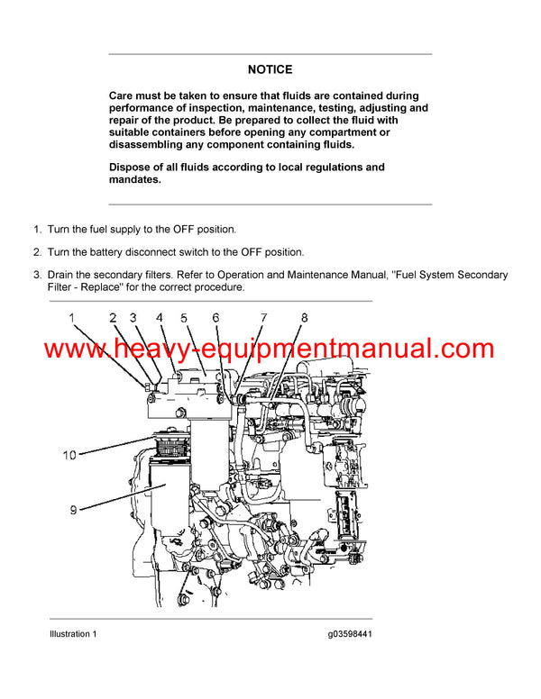 DOWNLOAD CATERPILLAR CB8 COMPACTOR SERVICE REPAIR MANUAL B46