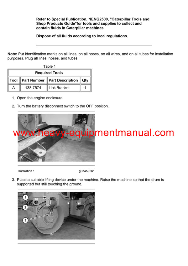 DOWNLOAD CATERPILLAR CB-24B COMPACTOR SERVICE REPAIR MANUAL J2T