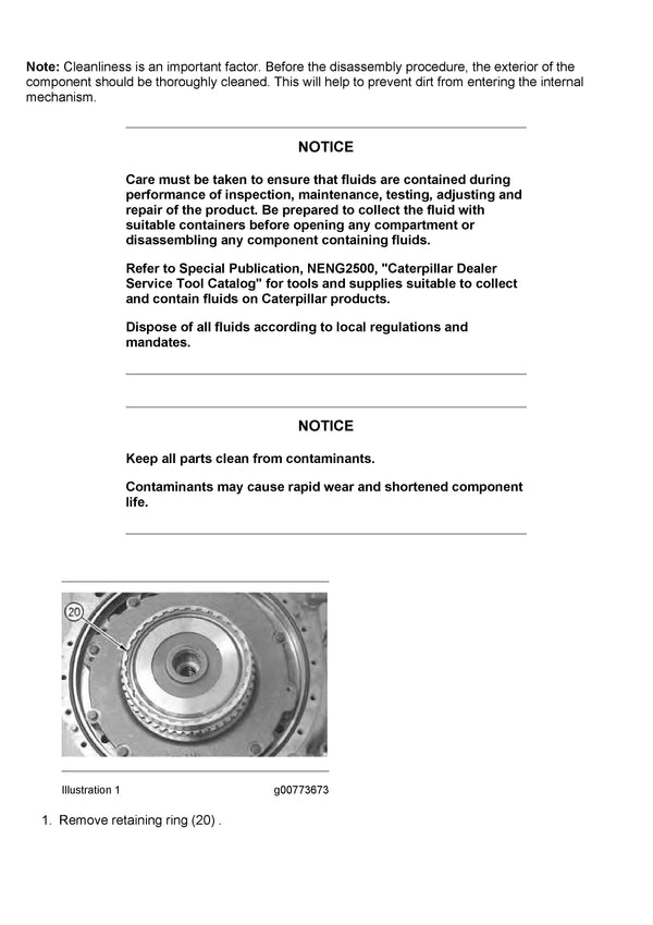 DOWNLOAD CATERPILLER 725 ARTICULATED TRUCK SERVICE REPAIR MANUAL B1L