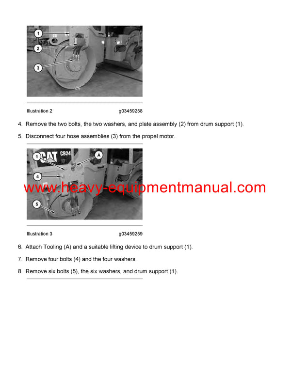 DOWNLOAD CATERPILLAR CB-22B COMPACTOR SERVICE REPAIR MANUAL 419