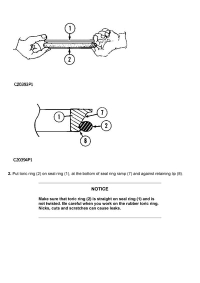 Download Caterpillar D20D ARTICULATED TRUCK Service Repair Manual 9MG