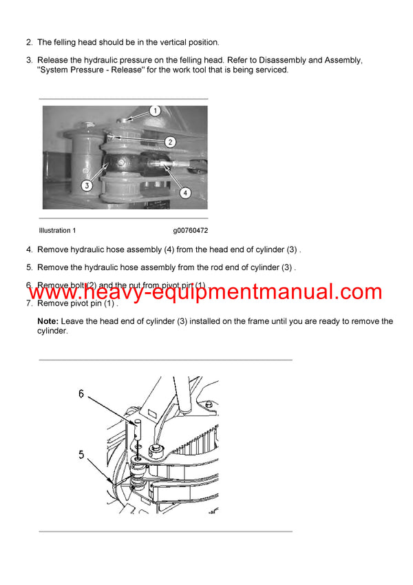 DOWNLOAD CATERPILLAR HF181 FELLING HEAD SERVICE REPAIR MANUAL ECB