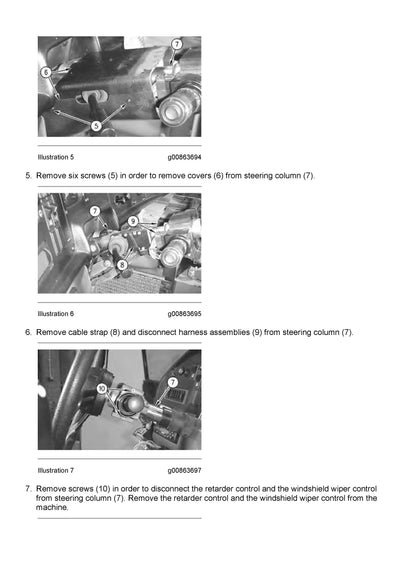 CATERPILLAR 735 ARTICULATED TRUCK Full Complete SERVICE REPAIR MANUAL AWR