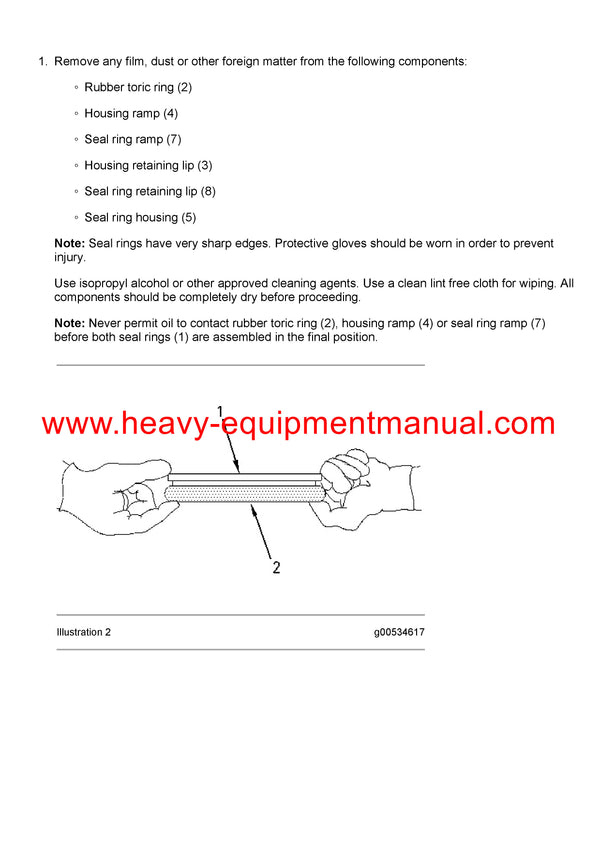 DOWNLOAD CATERPILLAR CD8 COMPACTOR SERVICE REPAIR MANUAL RH4