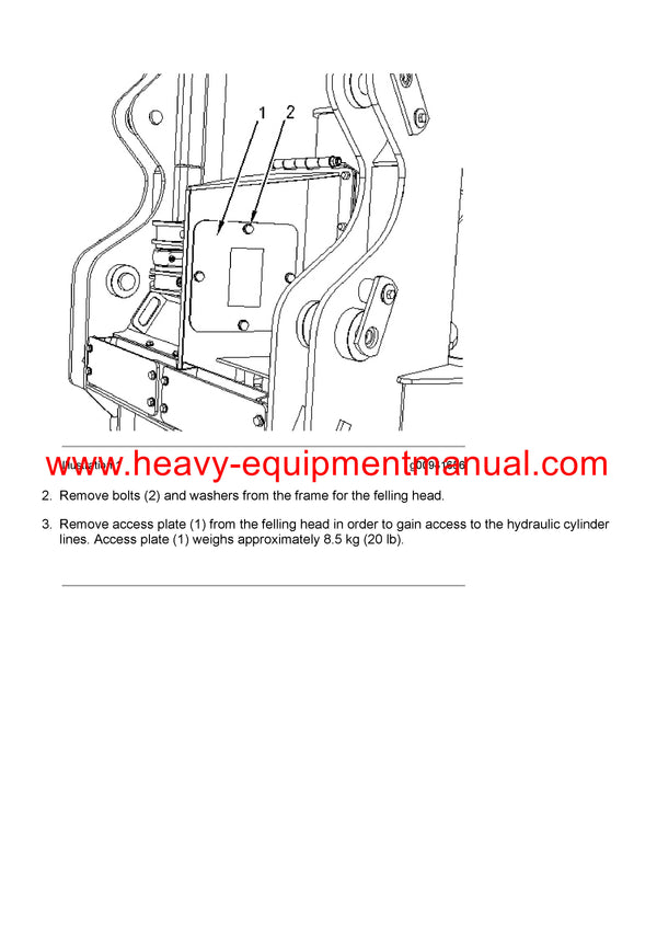 DOWNLOAD CATERPILLAR HF202 FELLING HEAD SERVICE REPAIR MANUAL FCZ