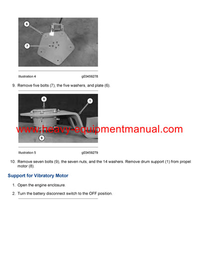 DOWNLOAD CATERPILLAR CB-22B COMPACTOR SERVICE REPAIR MANUAL 419