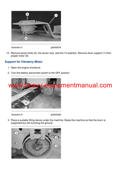 DOWNLOAD CATERPILLAR CB-32B COMPACTOR SERVICE REPAIR MANUAL 469