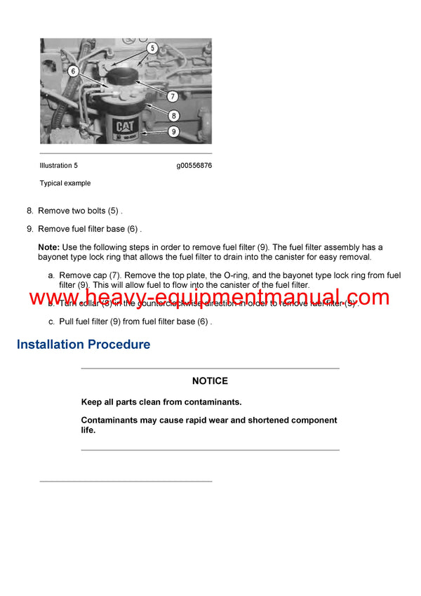 DOWNLOAD CATERPILLAR 3054 TRUCK ENGINE SERVICE REPAIR MANUAL 6NR