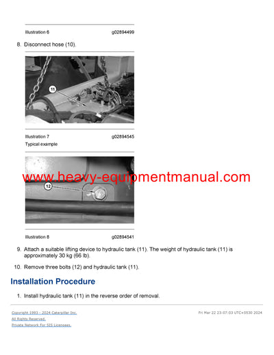 DOWNLOAD CATERPILLAR CB10 COMPACTOR SERVICE REPAIR MANUAL NPP