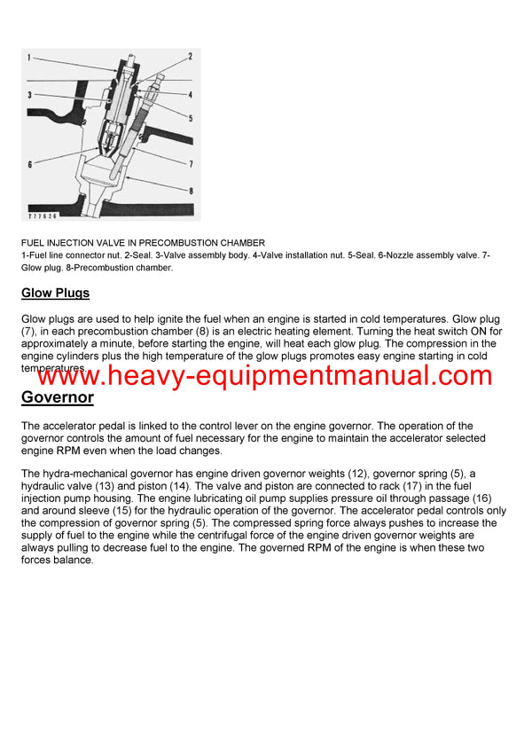 DOWNLOAD CATERPILLAR 1673C TRUCK ENGINE SERVICE REPAIR MANUAL 76R