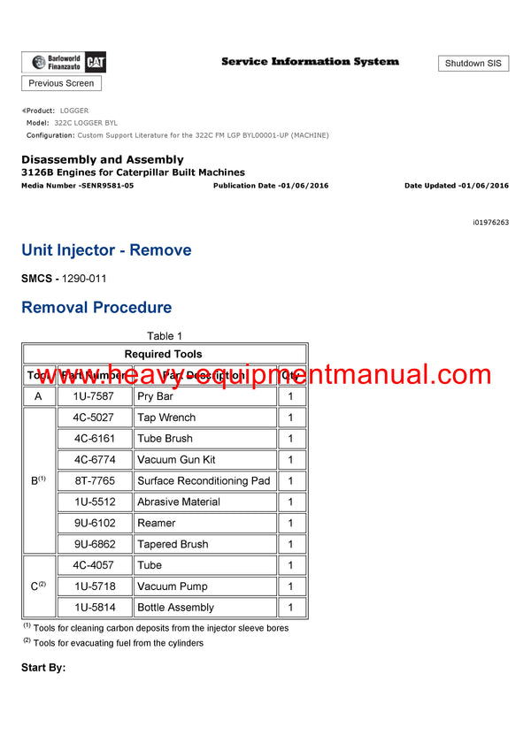 DOWNLOAD CATERPILLAR 322C LOGGER SERVICE REPAIR MANUAL BYL